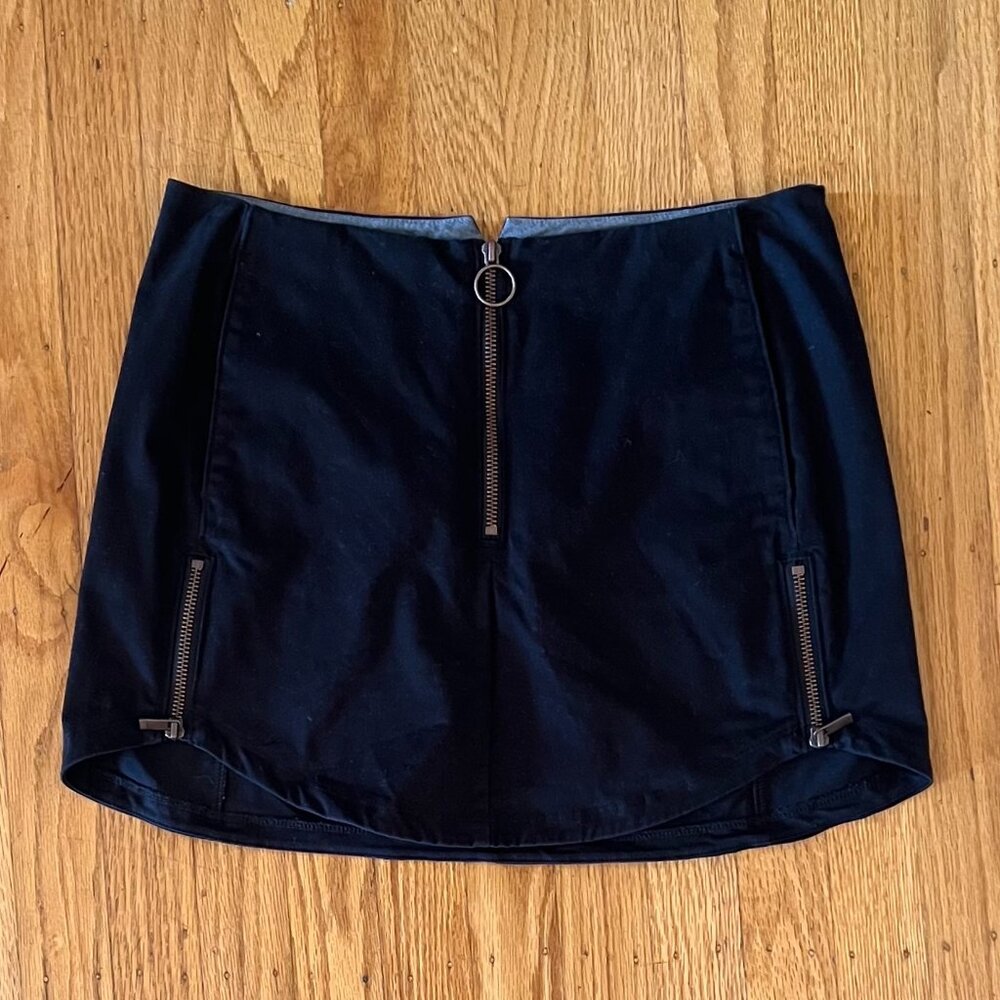 Hurley Sueded Zip Skirt